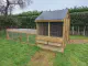 Lady Cluck, 2 Bay Chicken Coop