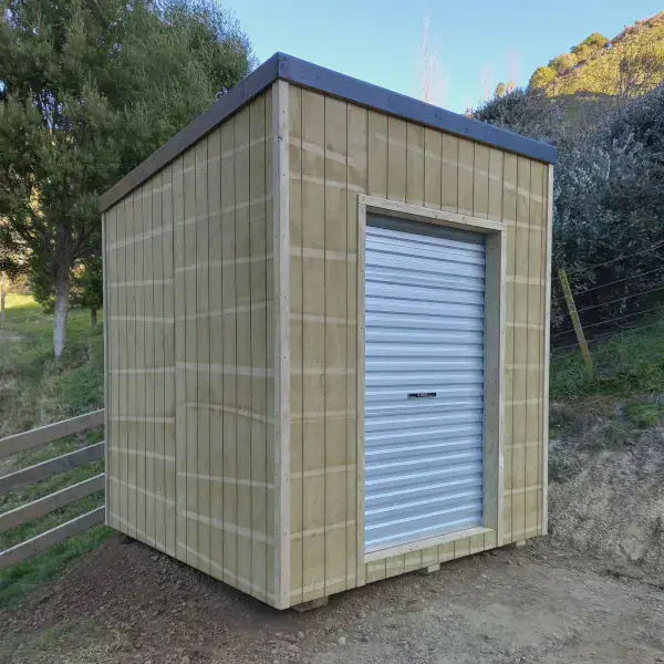 Margo A, Garden Shed with Roller Door