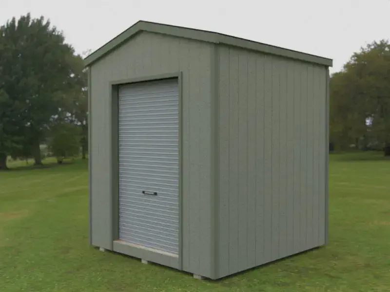 Roly Poly A, Garden Shed with Roller Door