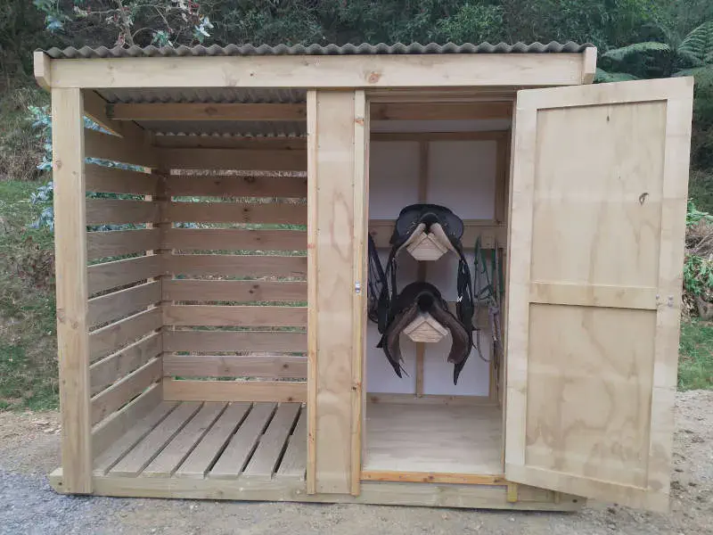 Robin Tack, Firewood and Tack Shed Combo